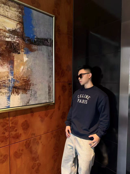 26SS CELINE カシミア クルーネック スウェット