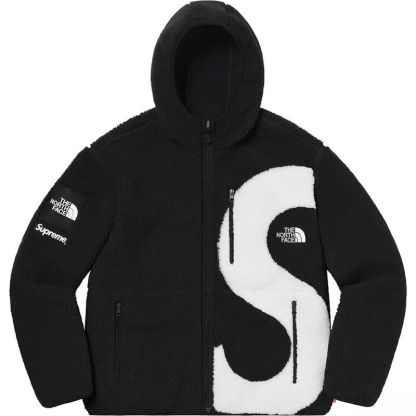 限定コラボ超激レア!SUPREME 20FW S LOGO HOODED FLEECE JACKETフリース