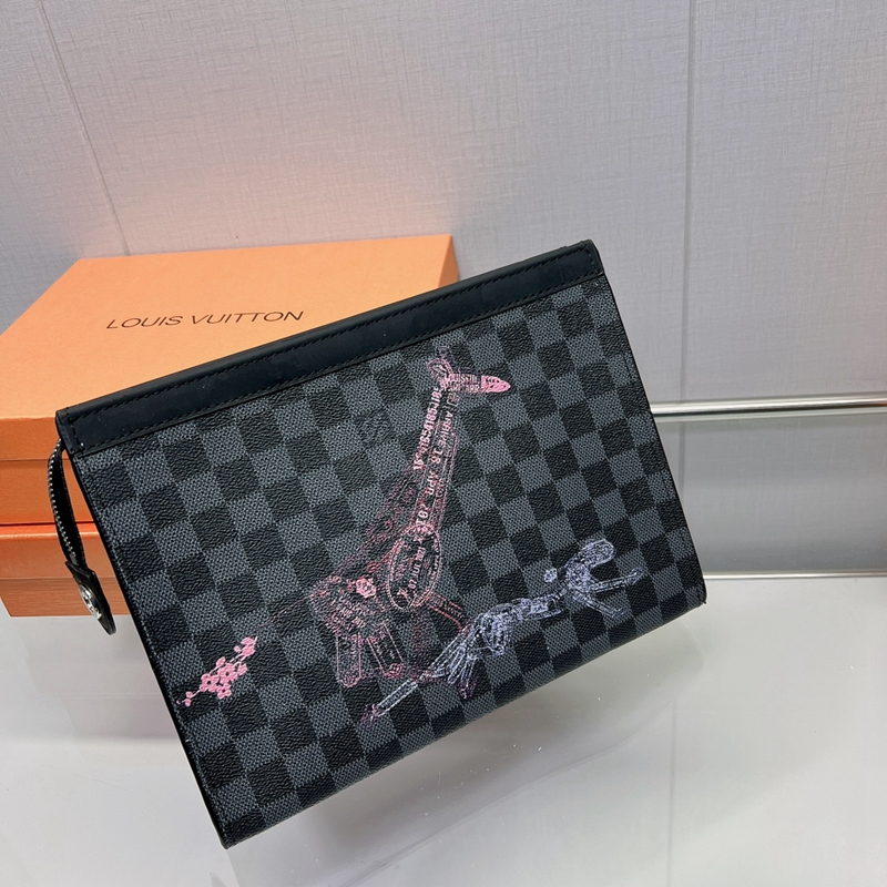 Louis Vuitton ☆ ルイヴィトン 最新なクラシック ショルダーバッグ 手提げ袋 肩掛けクラッチバッグウォッシュバッグ