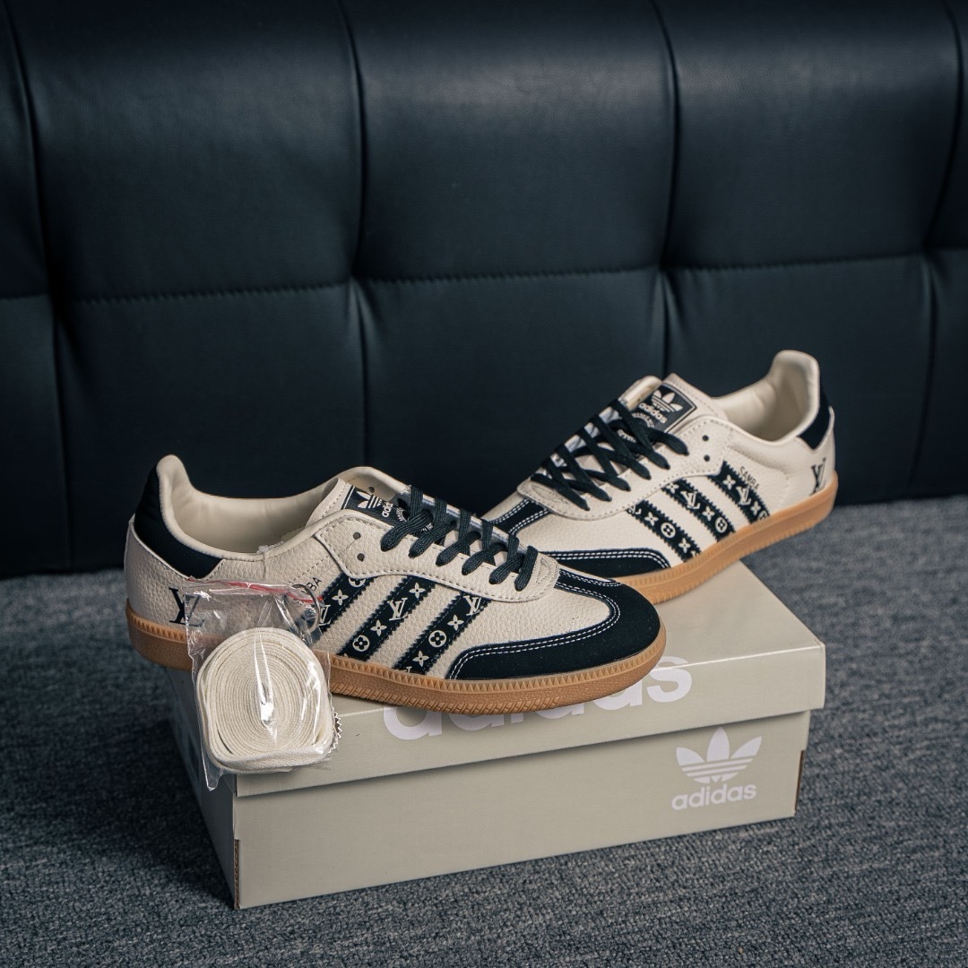 【本当の限定連名です!】LOUIS VUITTON X Adidas Samba OG 🔥25SS