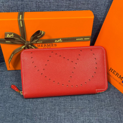 Hermes・レザー コンチネンタルウォレット 財布 折財布