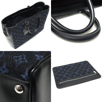 中古 Louis Vuitton モノグラム ジャカード グランサックトートバッグ