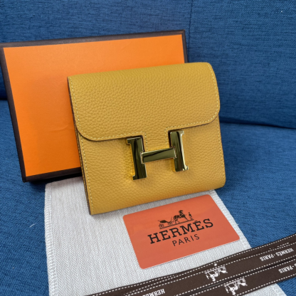 Hermes・レザー コンチネンタルウォレット 財布 折財布