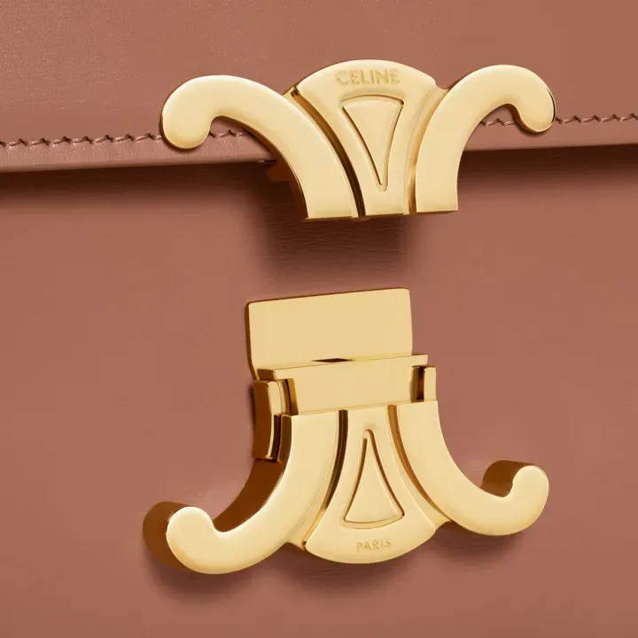 ティーン トリオンフ バッグ / シャイニーカーフスキン ブロンズ