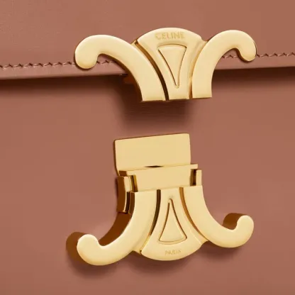 ティーン トリオンフ バッグ / シャイニーカーフスキン ブロンズ