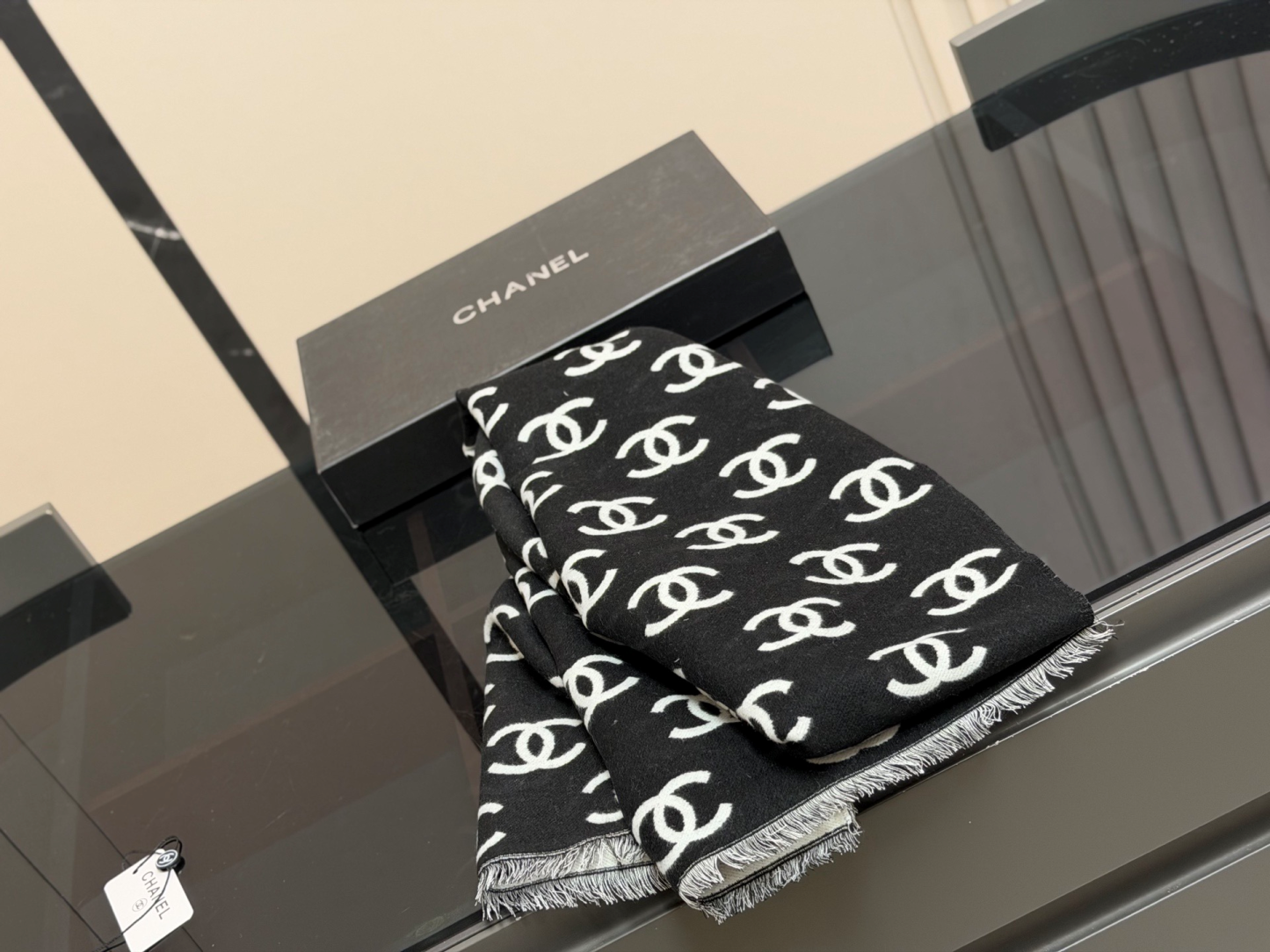 CHANEL  シャネル ウールとカシミヤ素材