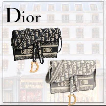 おしゃれ☆ DIOR☆ SADDLE スリムポーチ