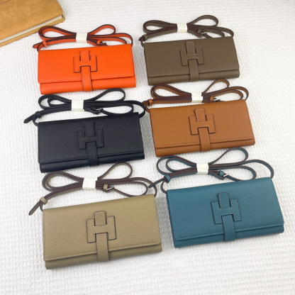 Hermes・レザー コンチネンタルウォレット 財布 折財布