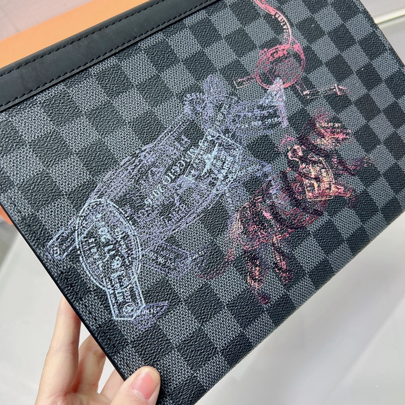 Louis Vuitton ☆ ルイヴィトン 最新なクラシック ショルダーバッグ 手提げ袋 肩掛けクラッチバッグウォッシュバッグ