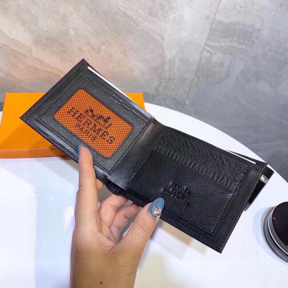 Hermes・レザー コンチネンタルウォレット 財布 折財布