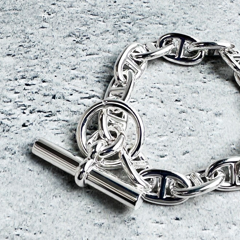 HERMES シェーヌダンクルMM ブレスレット