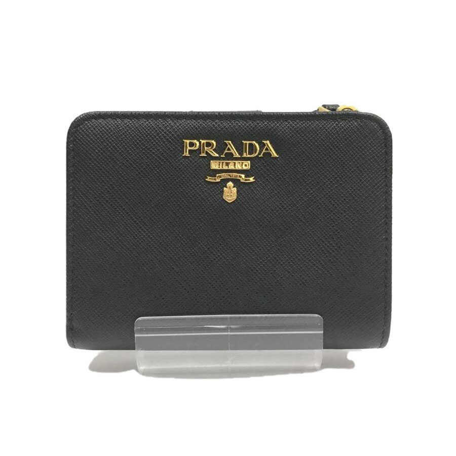 PRADA(プラダ) サフィアーノレザー 財布 ブラック