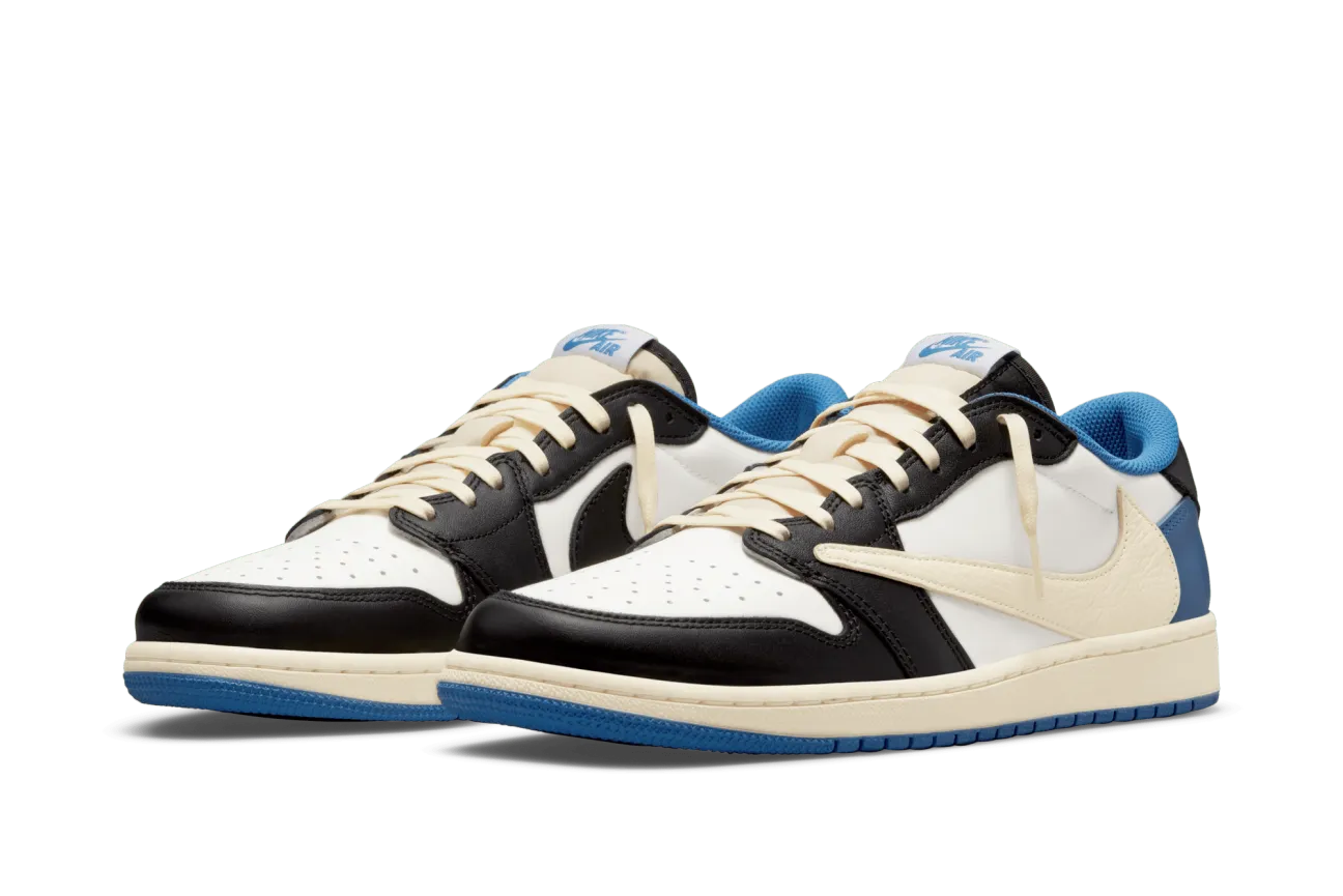 【人気急上昇で入手困難!七色】TRAVIS SCOTT X AIR JORDAN 1【本物の商品保証】【代金引換】