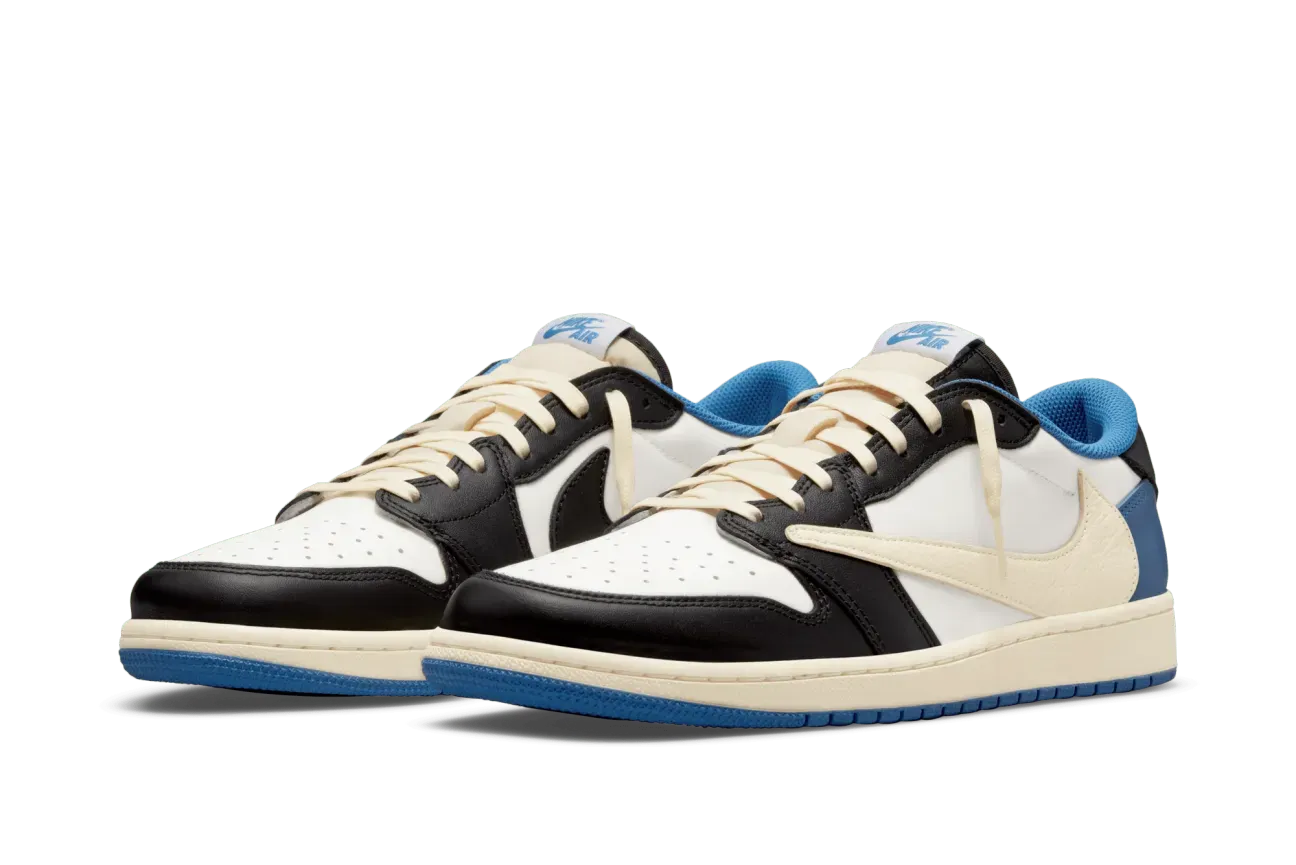 【人気急上昇で入手困難!七色】TRAVIS SCOTT X AIR JORDAN 1【本物の商品保証】【代金引換】