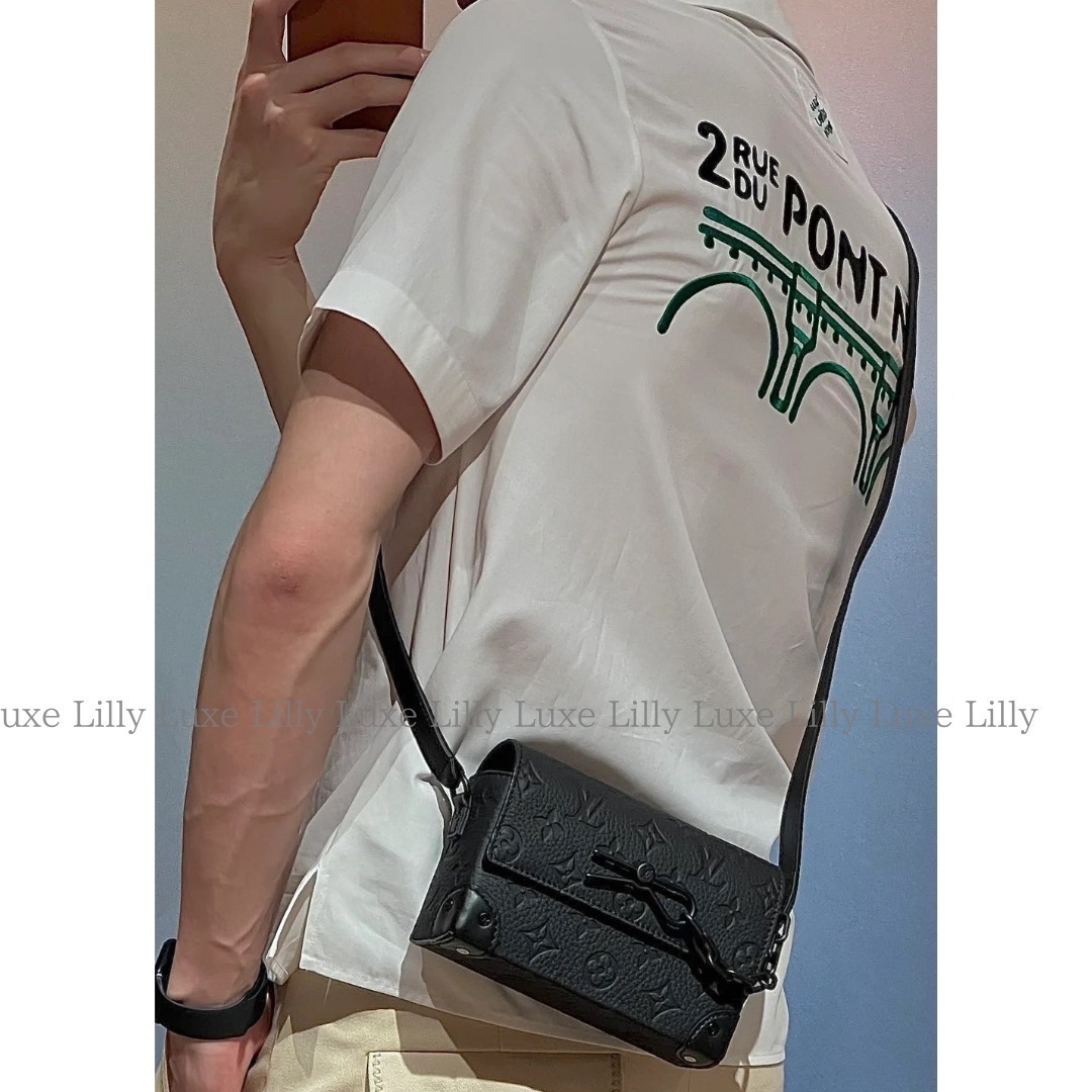 【お洒落メンズへ】Louis Vuitton　スティーマ　メッセンジャー M23742