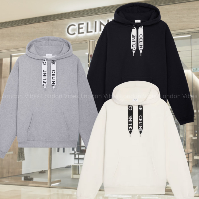 【CELINE】CELINE ルーズ フーディー / コットンフリース
