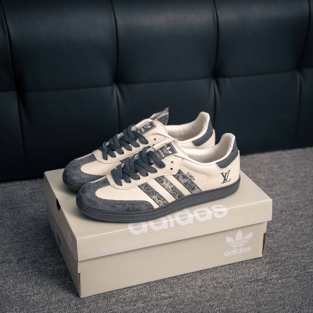【本当の限定連名です!】LOUIS VUITTON X Adidas Samba OG 🔥25SS