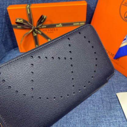 Hermes・レザー コンチネンタルウォレット 財布 折財布
