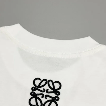 LOEWE『S-4XL』2色選べる 好感度UP 絶対欲しい 柔らかい 目立つ シンプルさ 通気性 刺繍 半袖 Tシ