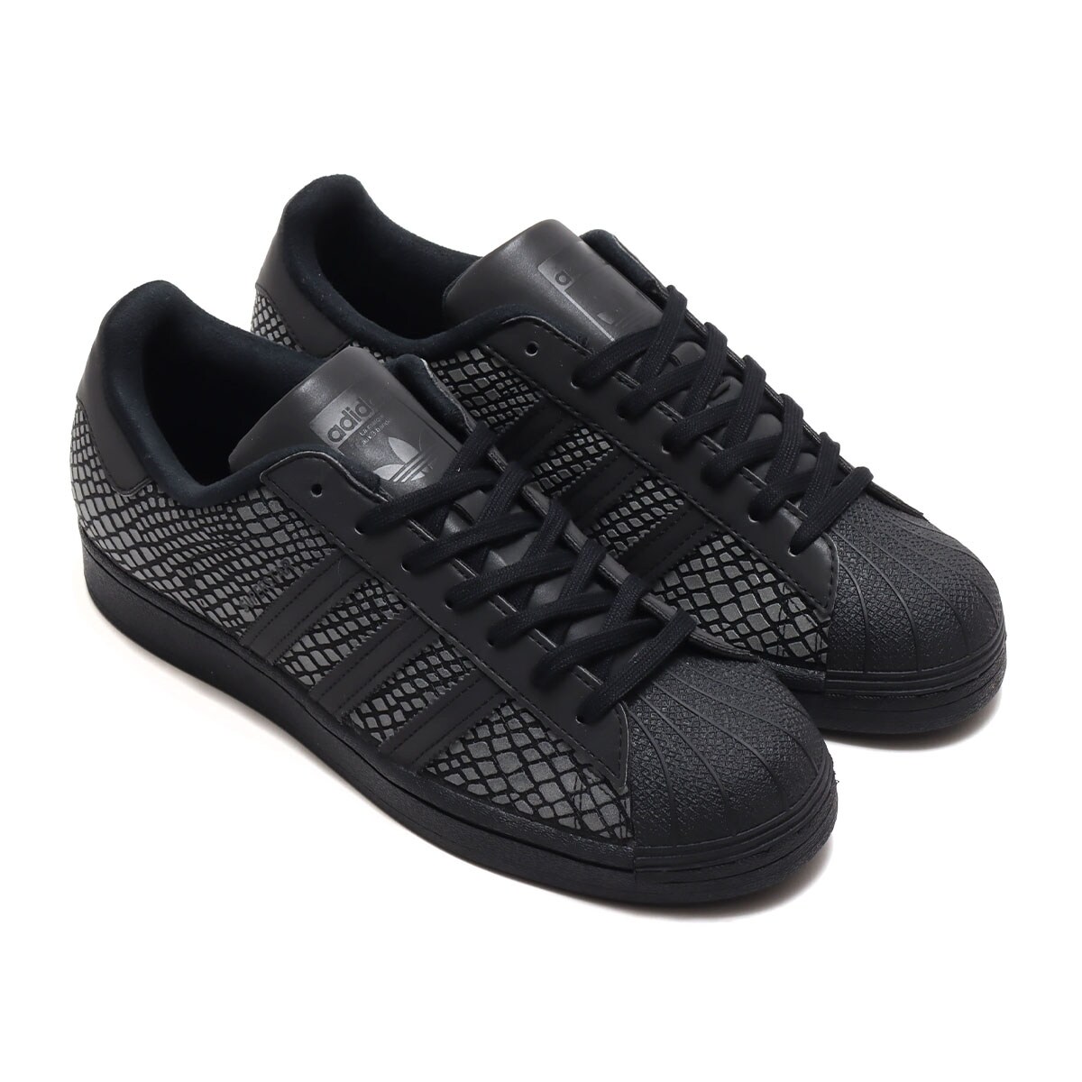 ADIDAS ORIGINALS SUPERSTAR "R-SNK" CORE BLACK/CORE BLACK/GREY SIX