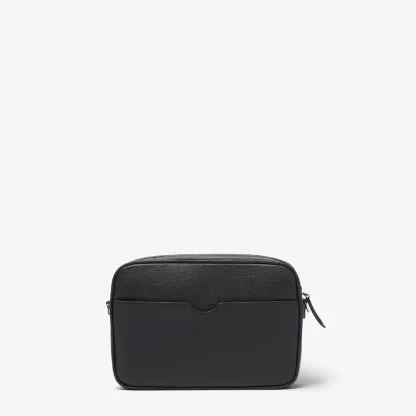 ◆FENDI ROMAカメラケース ブラックレザーバッグ