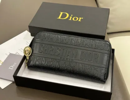 【オシャレかっこいい！】Dior★バーティカル 2つ折りウォレット