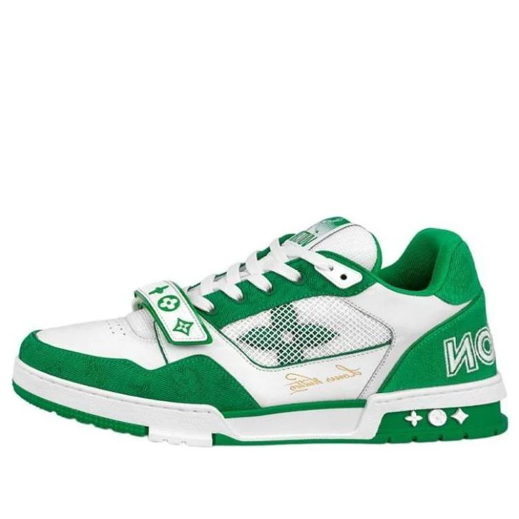 LOUIS VUITTONLV Trainers 'White Green'