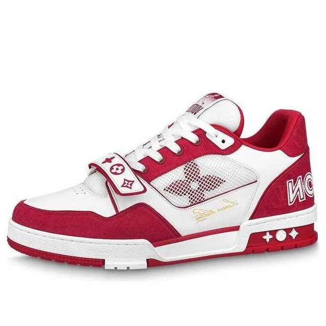 LOUIS VUITTONLV Trainer 'White Red'