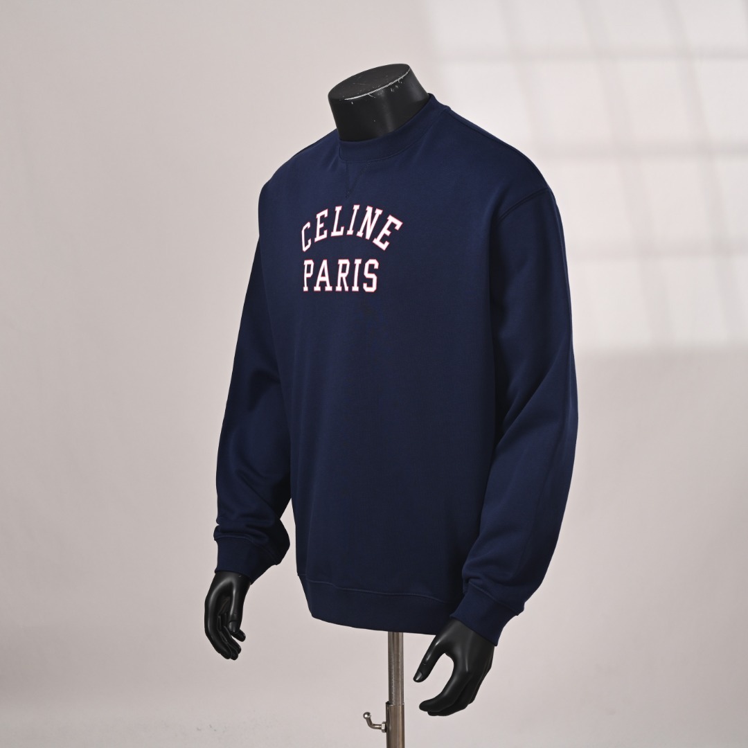 26SS CELINE カシミア クルーネック スウェット