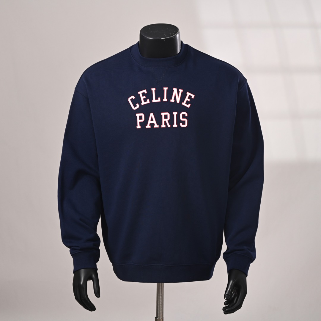 26SS CELINE カシミア クルーネック スウェット