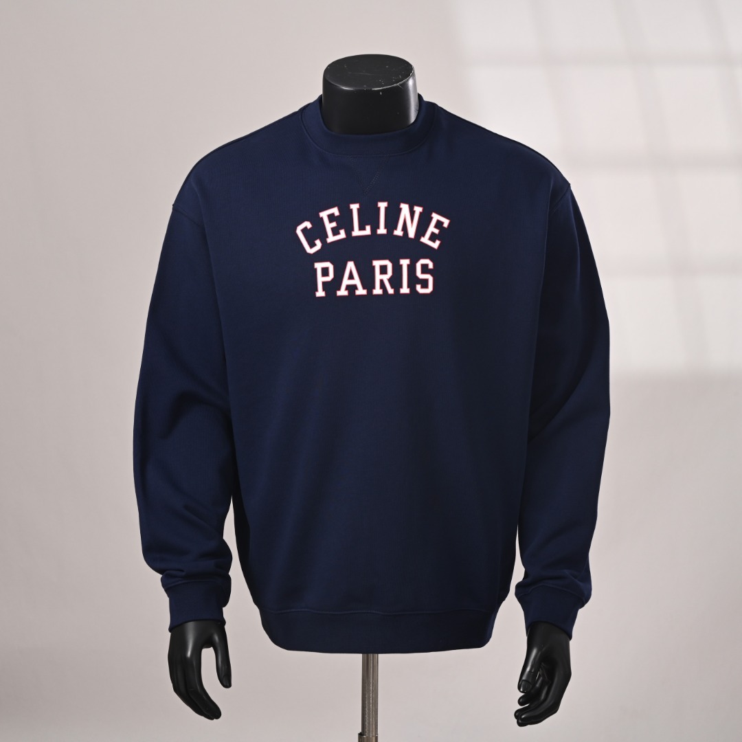 26SS CELINE カシミア クルーネック スウェット