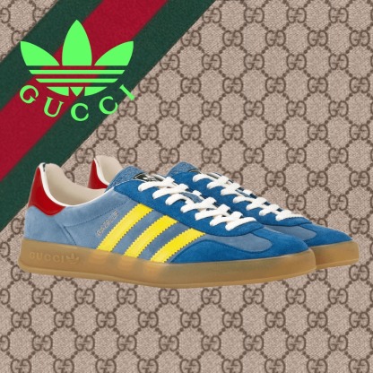 【GUCCI】× ADIDASコラボ GAZELLE スニーカー