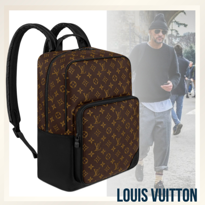 定番人気 LOUIS VUITTON ディーン バックパック モノグラム 茶色