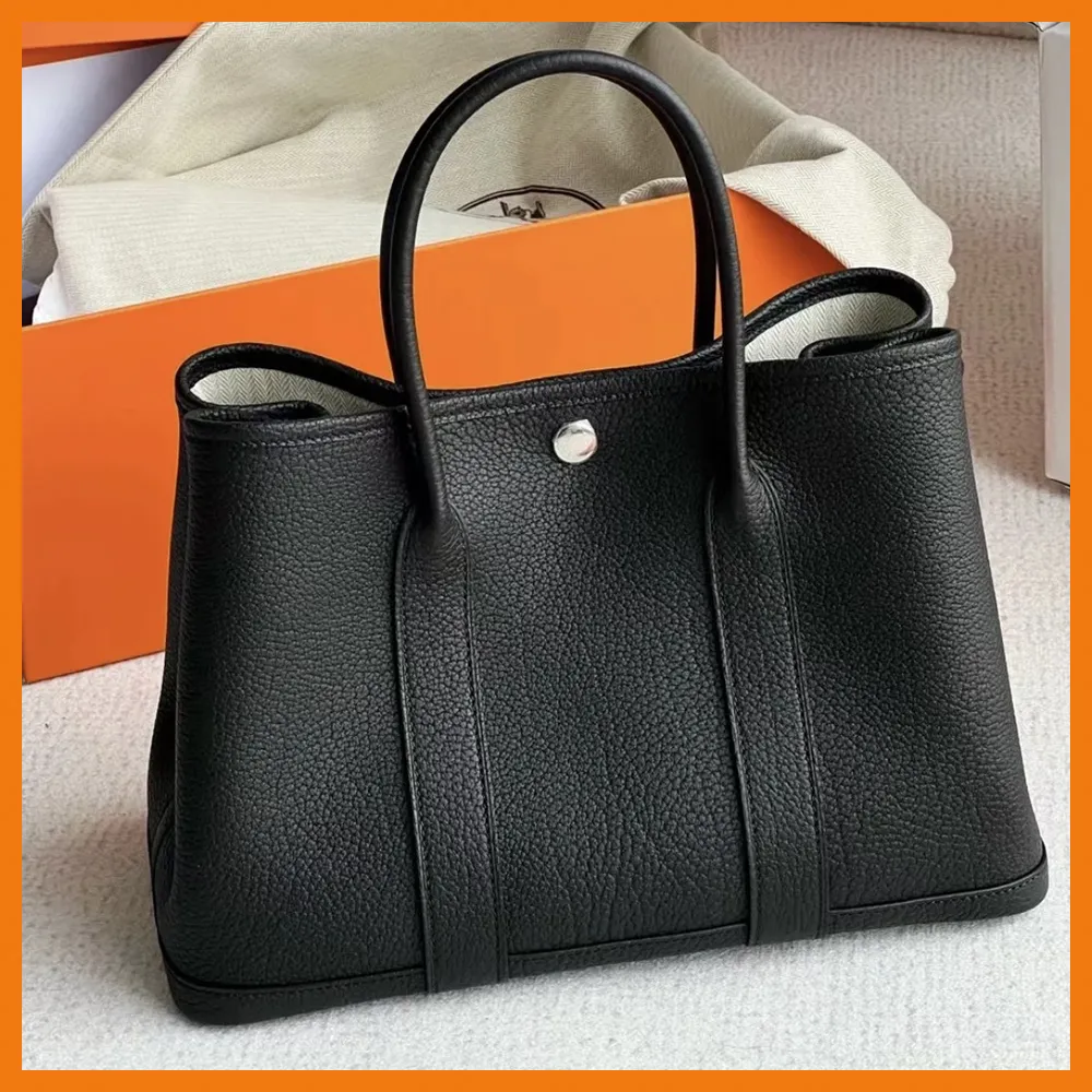 【上品カジュアル】HERMES ガーデンパーティー30 TPM トート