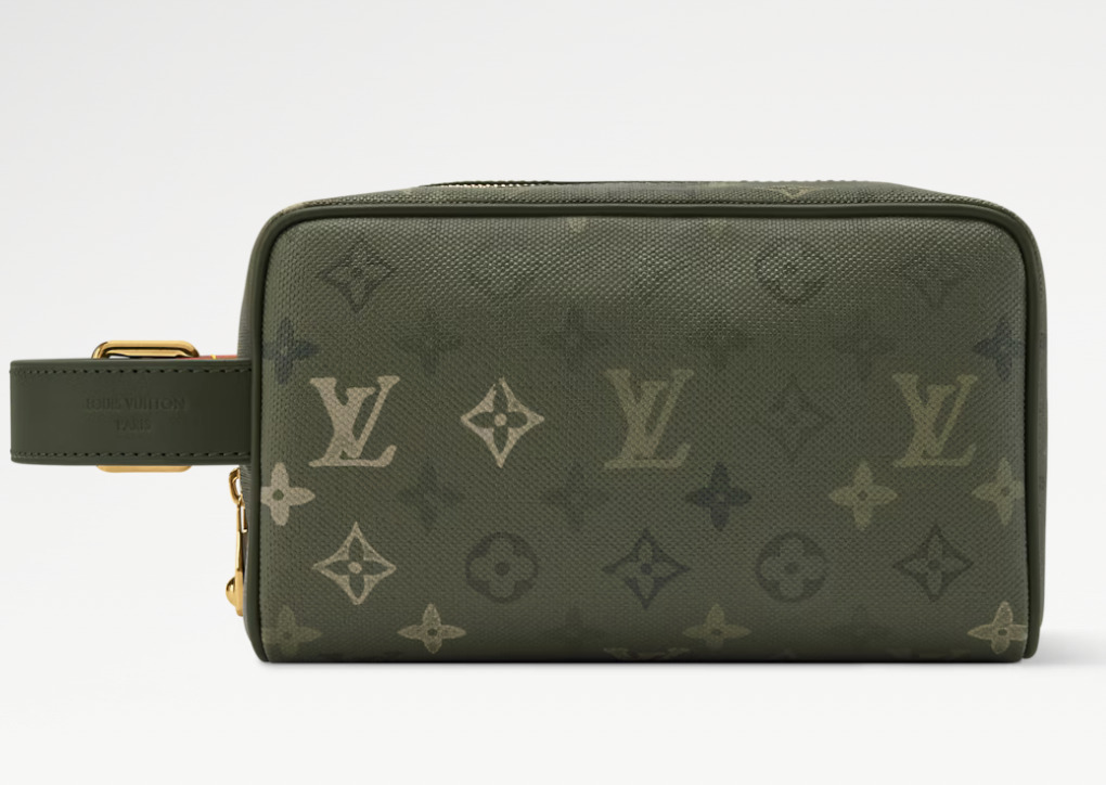 Louis Vuitton☆ドップキット カモフラージュカーキグリーン