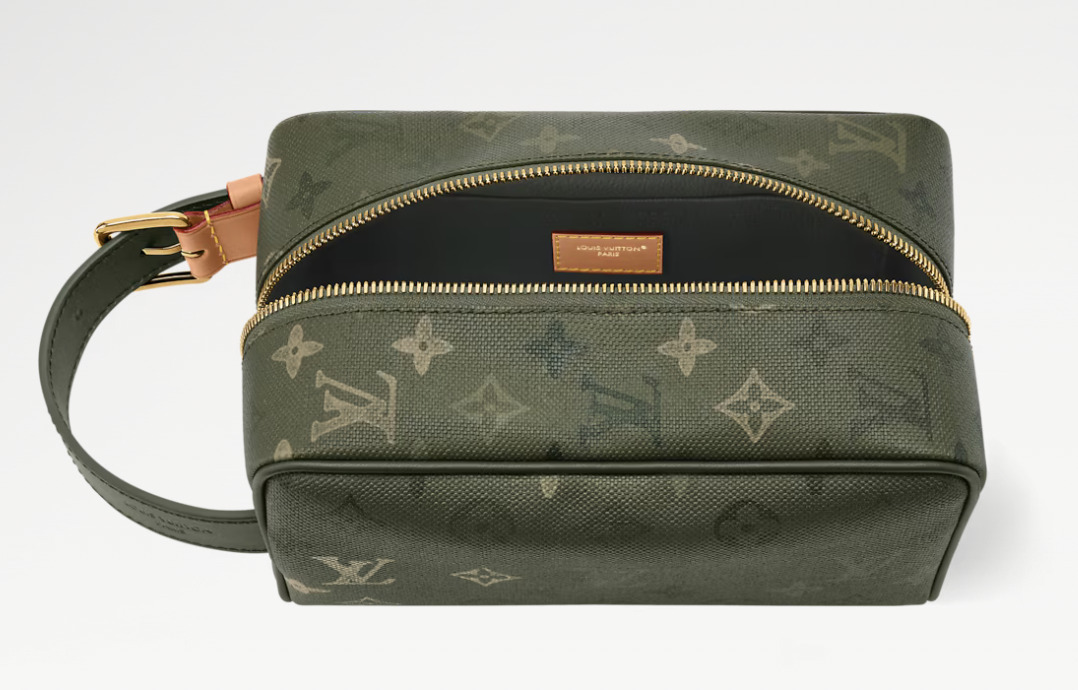 Louis Vuitton☆ドップキット カモフラージュカーキグリーン