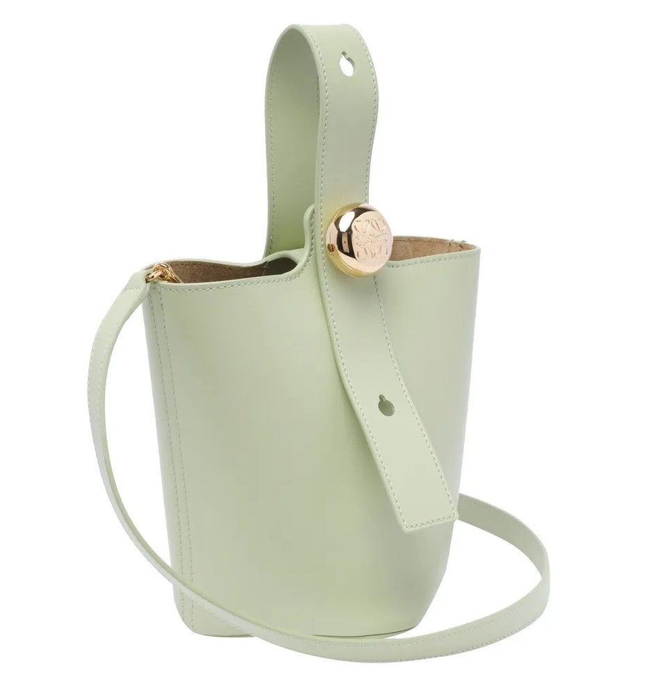 LOEWE ロエベ ペブル バケット ミニ メローカーフ バケツバッグ