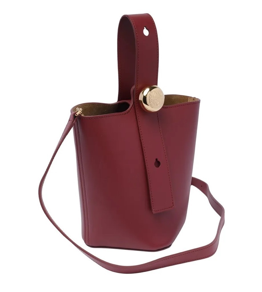 LOEWE ロエベ ペブル バケット ミニ メローカーフ バケツバッグ