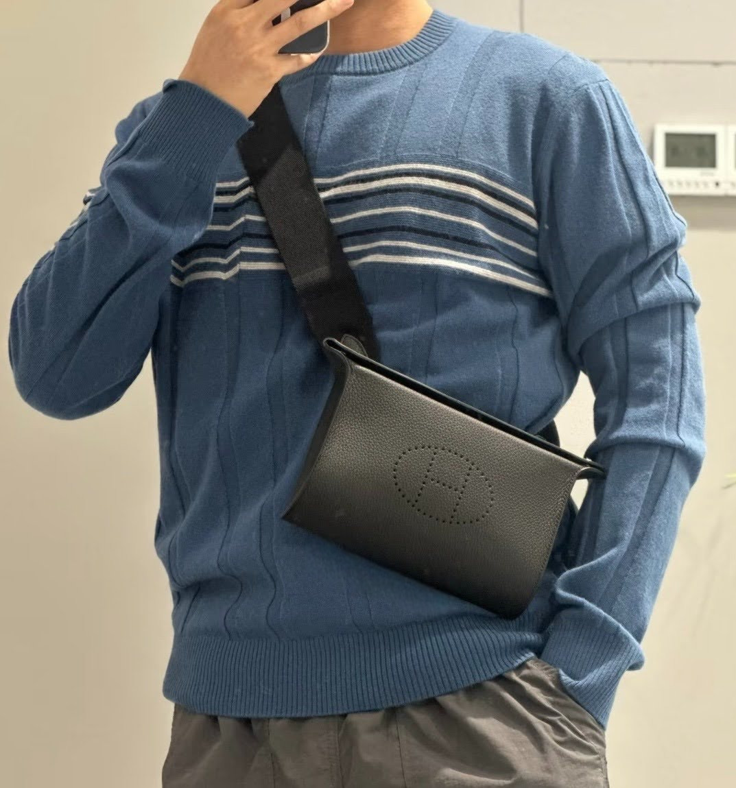 【ユニセックス♪】HERMES ヴィドポッシュ ショルダーバッ