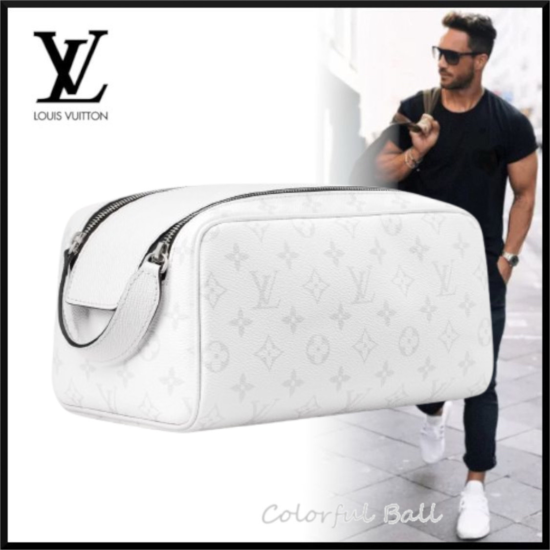【メンズに大人気】Louis Vuitton　ドップ キット　バッグ