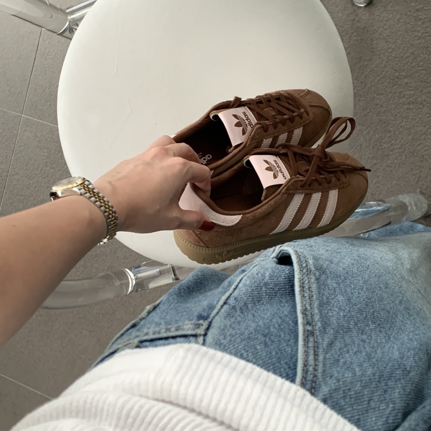 ADIDAS BERMUDA PRELOVED BROWN JH9088