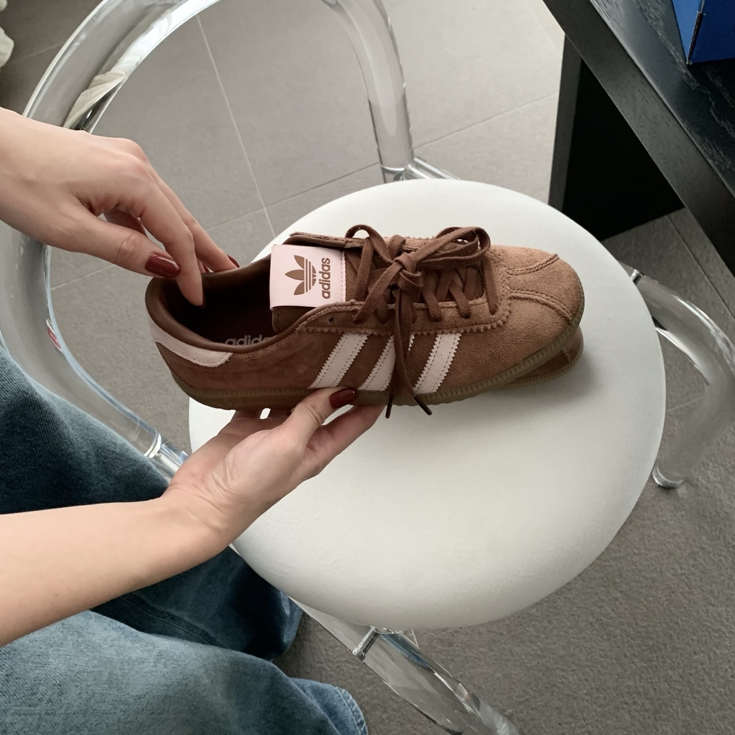 ADIDAS BERMUDA PRELOVED BROWN JH9088