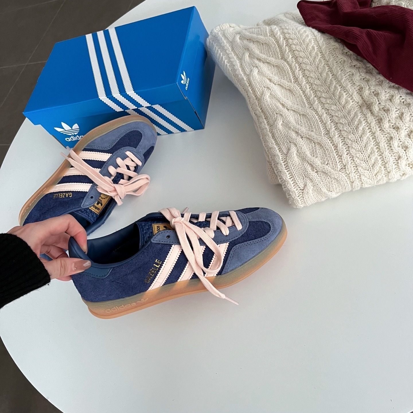 ADIDAS GAZELLE INDOOR DARK BLUE
