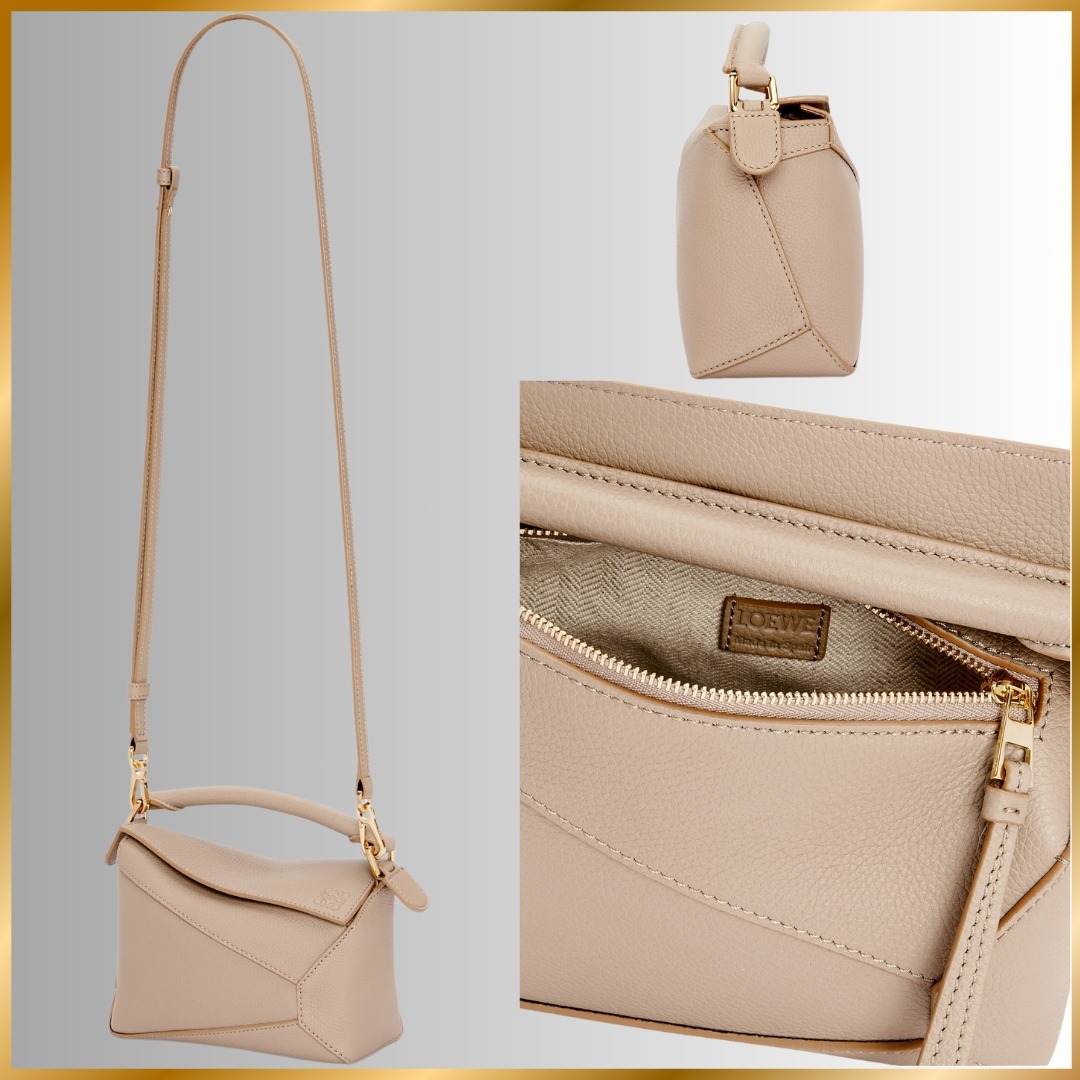 関税送料込国内発送★LOEWEパズルバッグ ミニ（ソフトグレインカーフ）