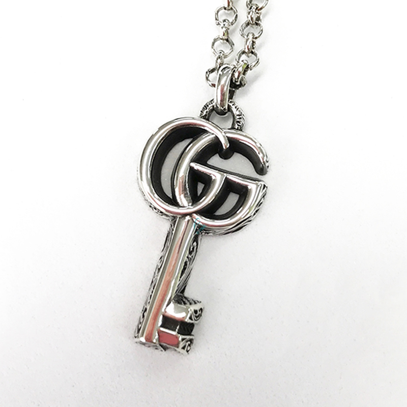 国内発送 GUCCI ダブルG キー ネックレス YBB627757001