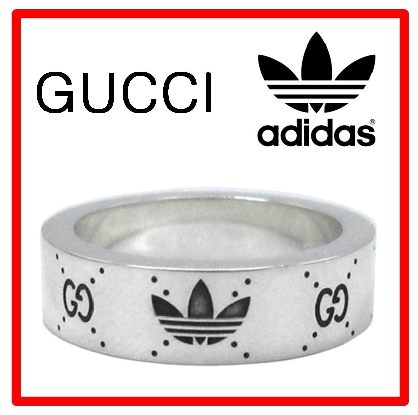 ★韓国の人気【GUCCI】★adidas x GUCCI アディダス リング 指輪