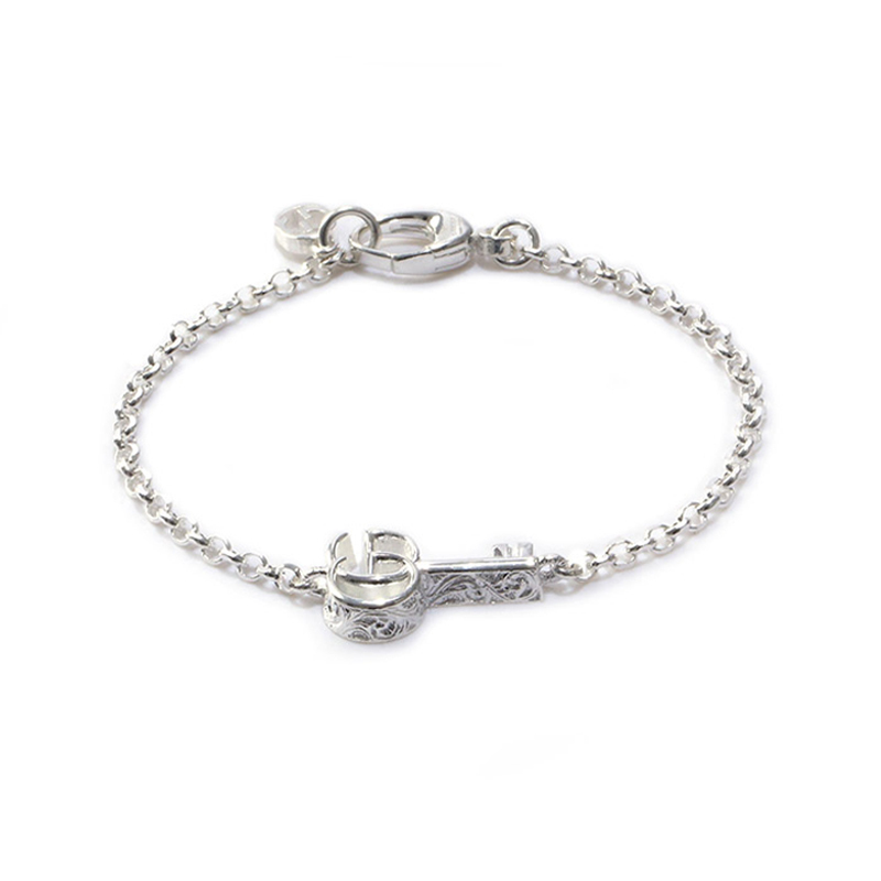 GUCCI ダブルG キー ブレスレット YBA632207001