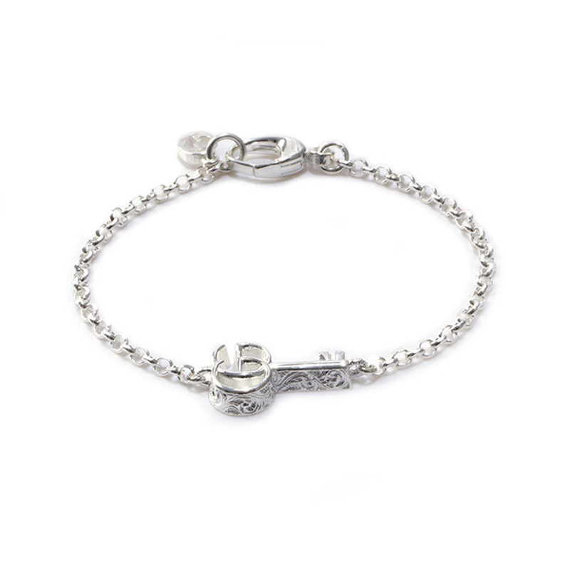 GUCCI ダブルG キー ブレスレット YBA632207001