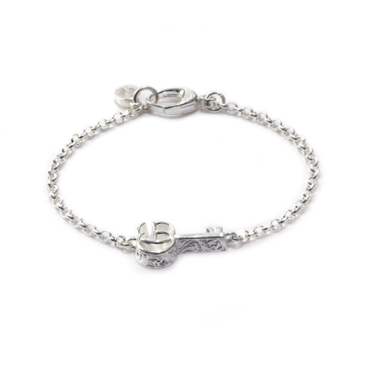 GUCCI ダブルG キー ブレスレット YBA632207001