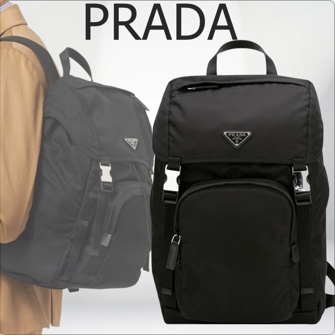 ♦PRADA♦Re-Nylon x SAFFIANOリュック☆正規品